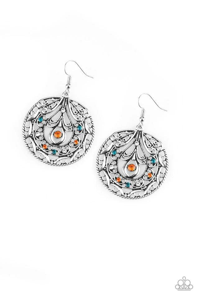 Paparazzi Earring ~ Choose To Sparkle - Multi
