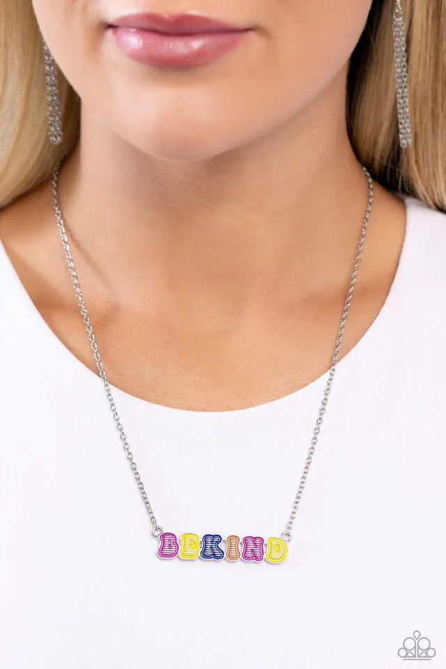 Paparazzi Necklace ~ Stay Kind - Multi
