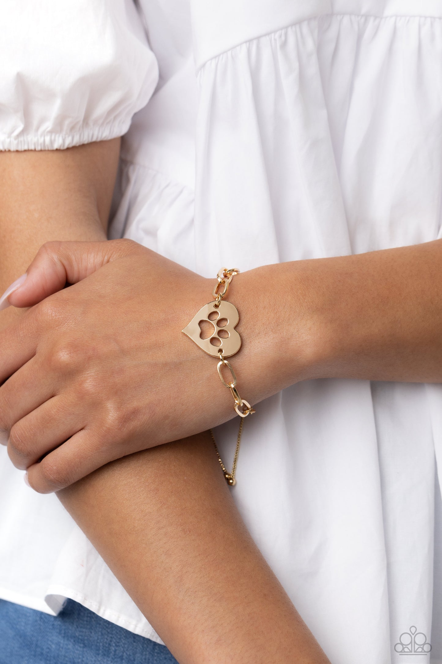 Paparazzi Bracelet PAW-sitively Perfect - Gold