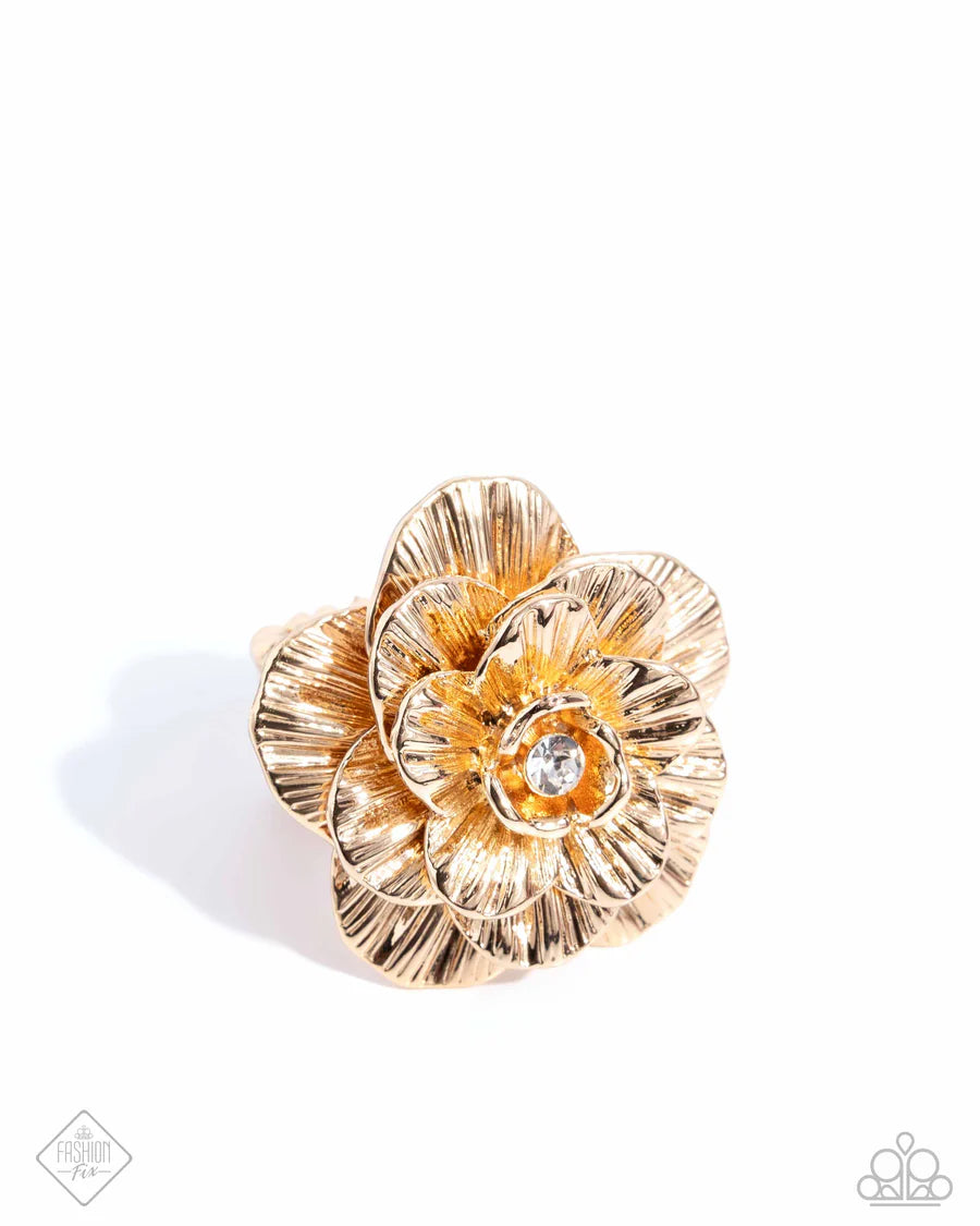 Glimpses of Malibu-Grand Garden -Gold Ring