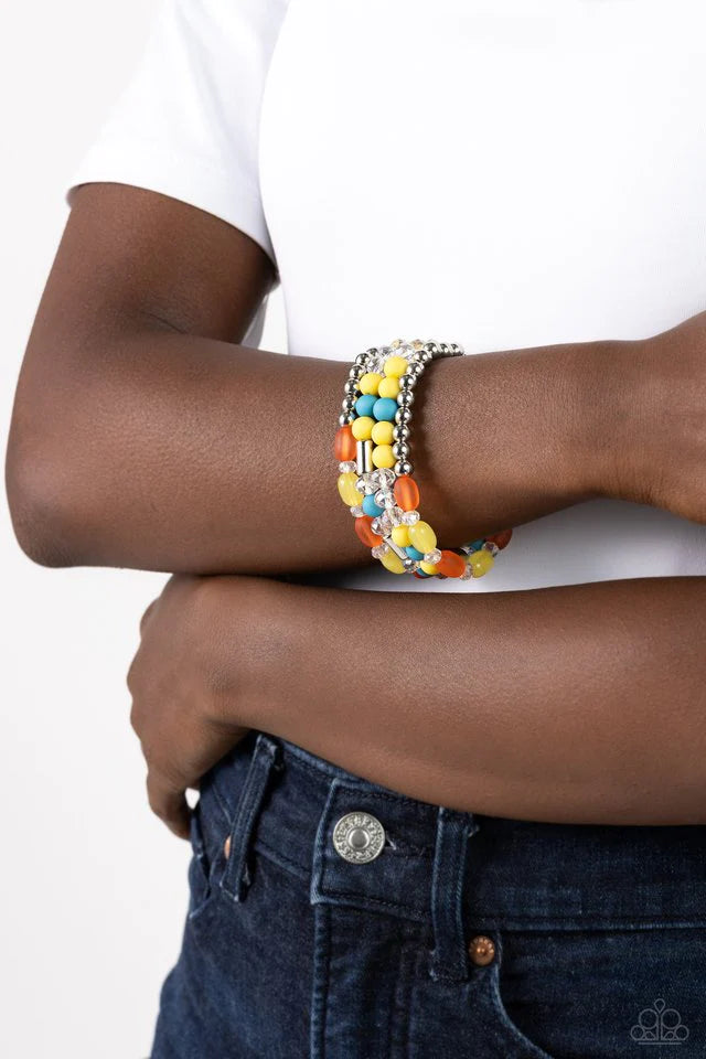 Vibrant Glow Stack Bracelet