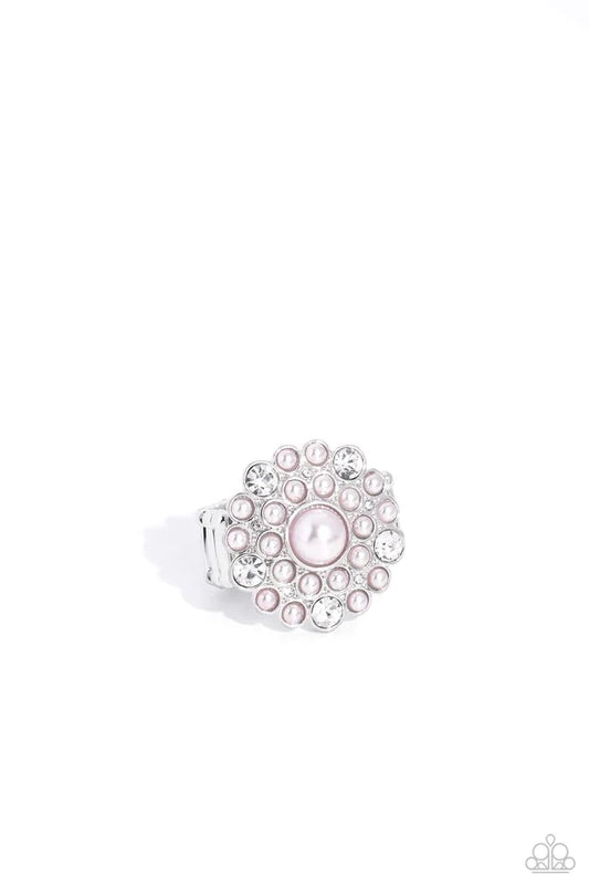 Paparazzi Ring ~ Gatsby Gait - Pink