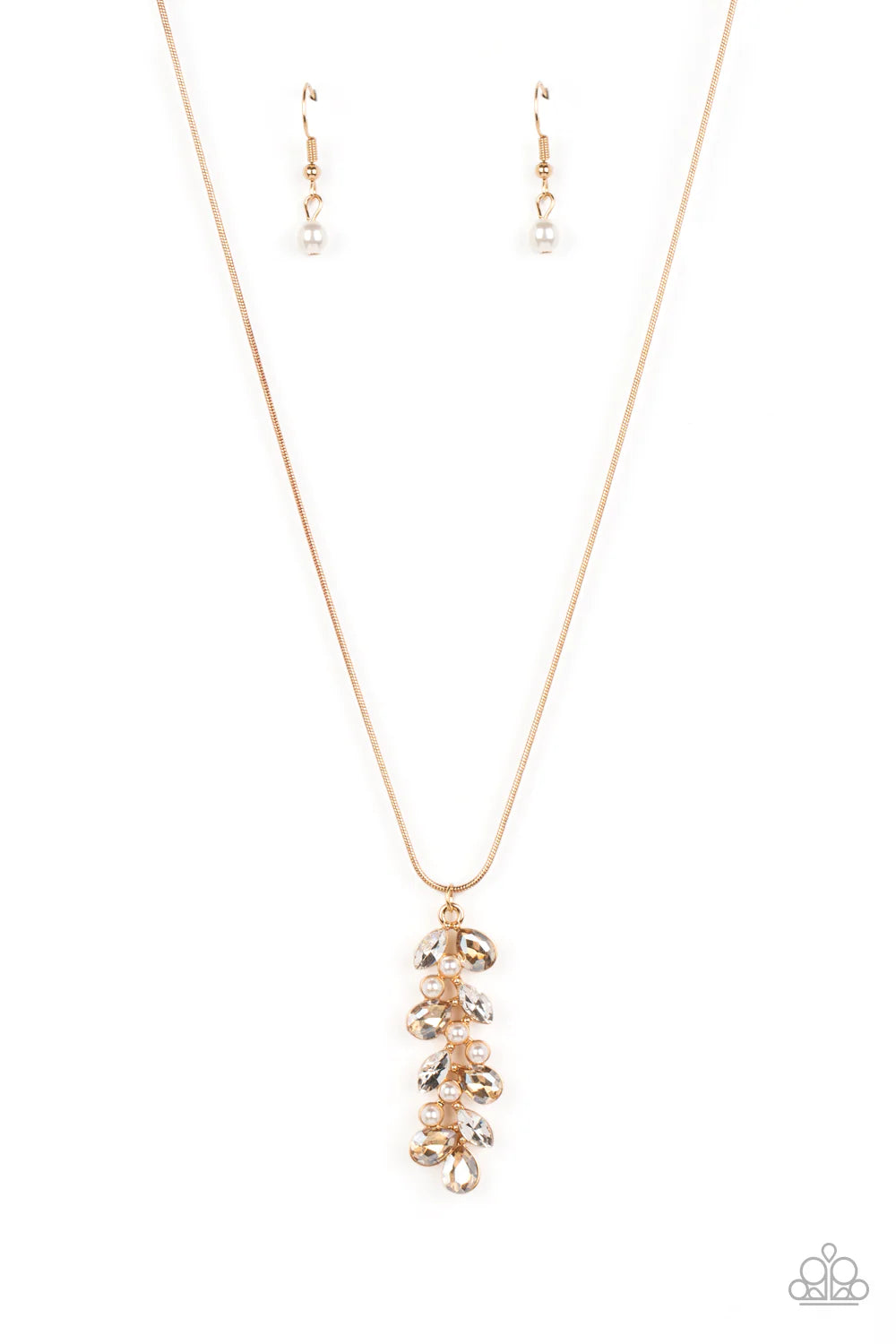 Pearls Before VINE - Gold - Paparazzi Necklace