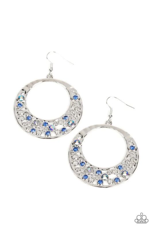 Paparazzi Earring ~ Enchanted Effervescence - Blue