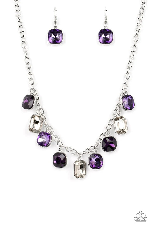 Paparazzi Necklace ~ Best Decision Ever - Purple