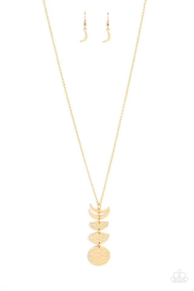 Paparazzi Necklace ~ Phase Out - Gold