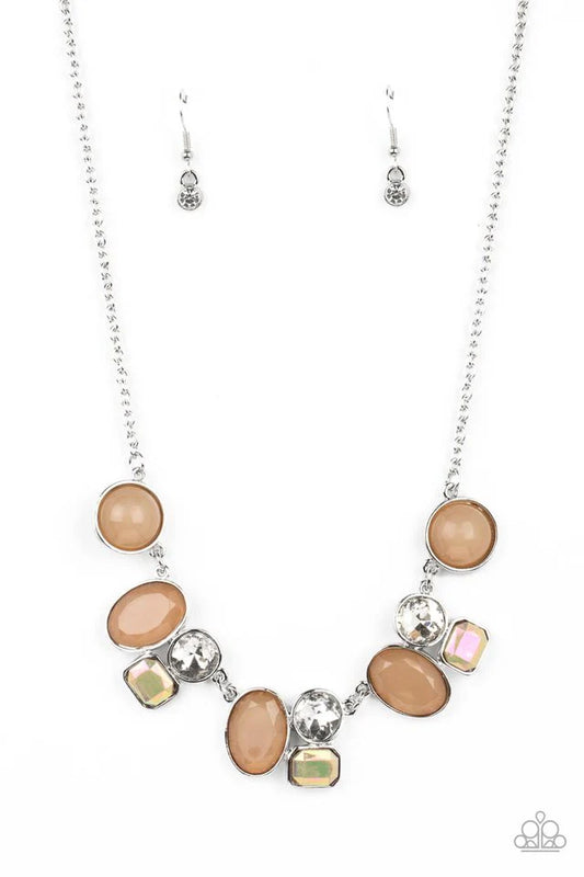 Paparazzi Necklace ~ Fantasy World - Brown