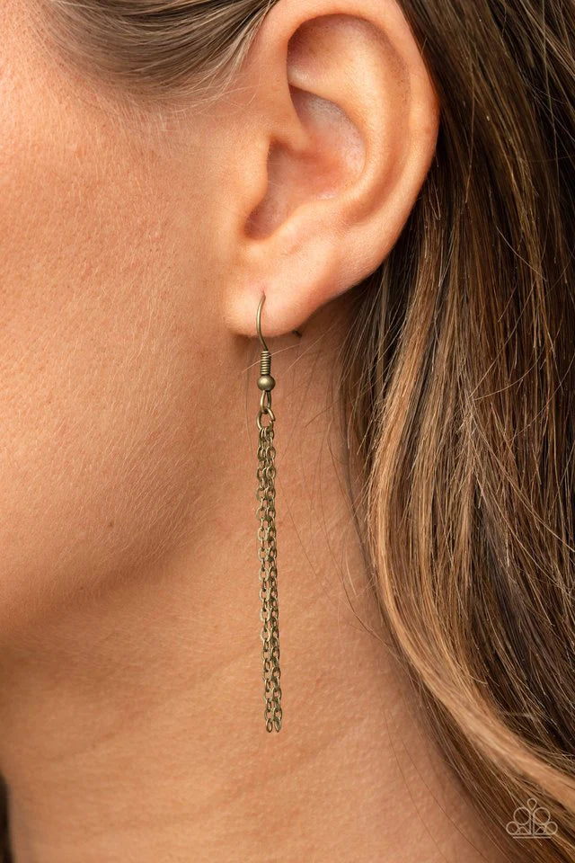 Paparazzi Necklace ~ Chaos Coordinator - Brass
