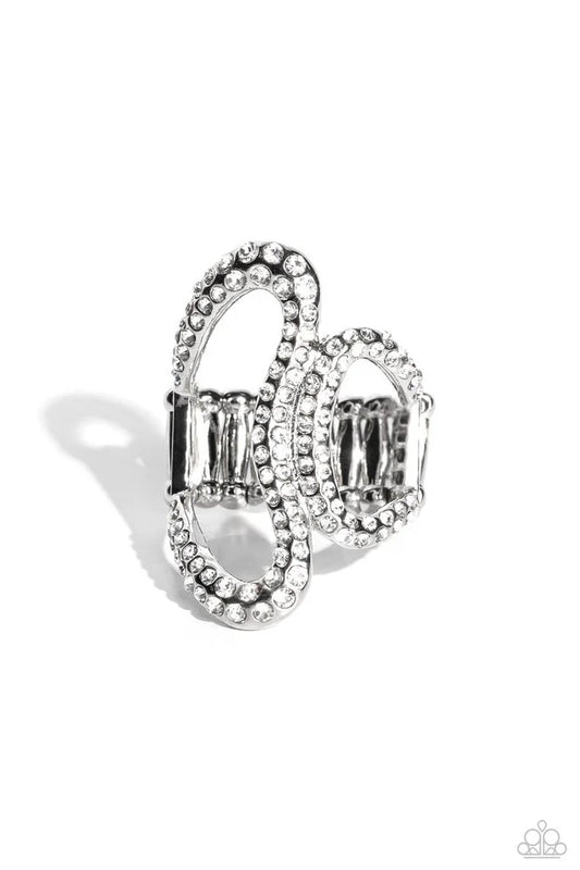 Paparazzi Ring ~ Gap Year - White