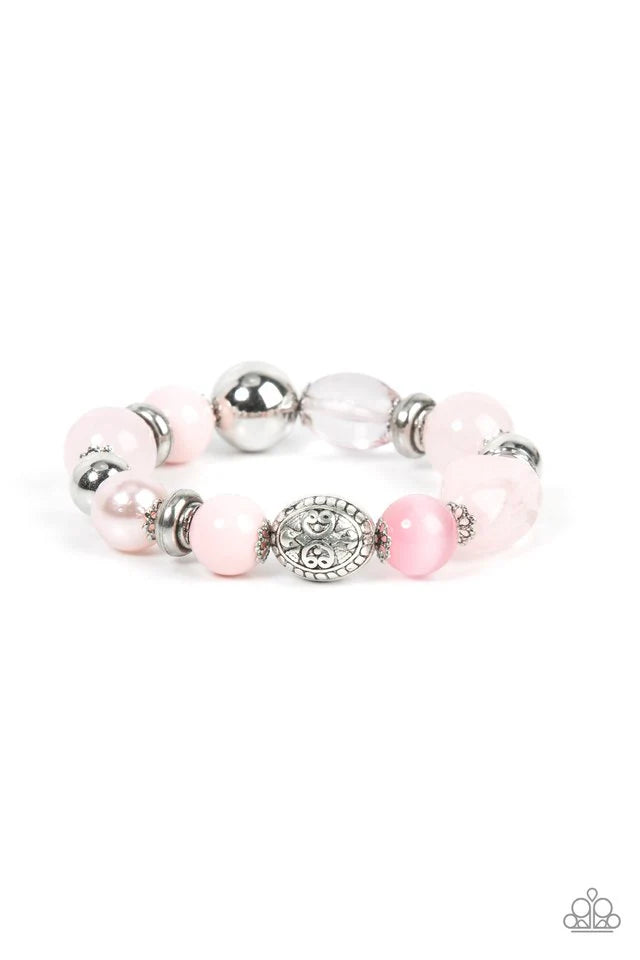 Paparazzi Bracelet ~ Tonal Takeover - Pink