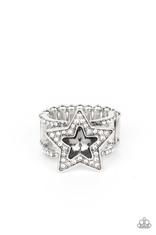 Paparazzi Ring ~ One Nation Under Sparkle - Silver
