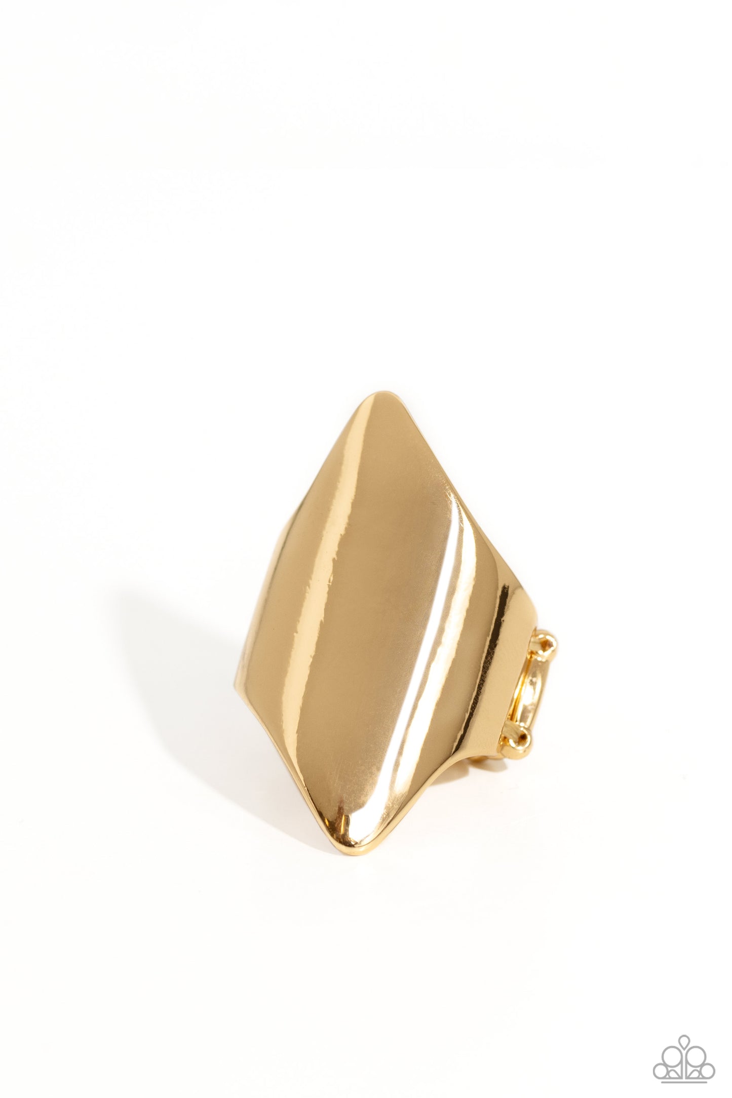 Paparazzi Ring Pointed Palm Desert - Gold