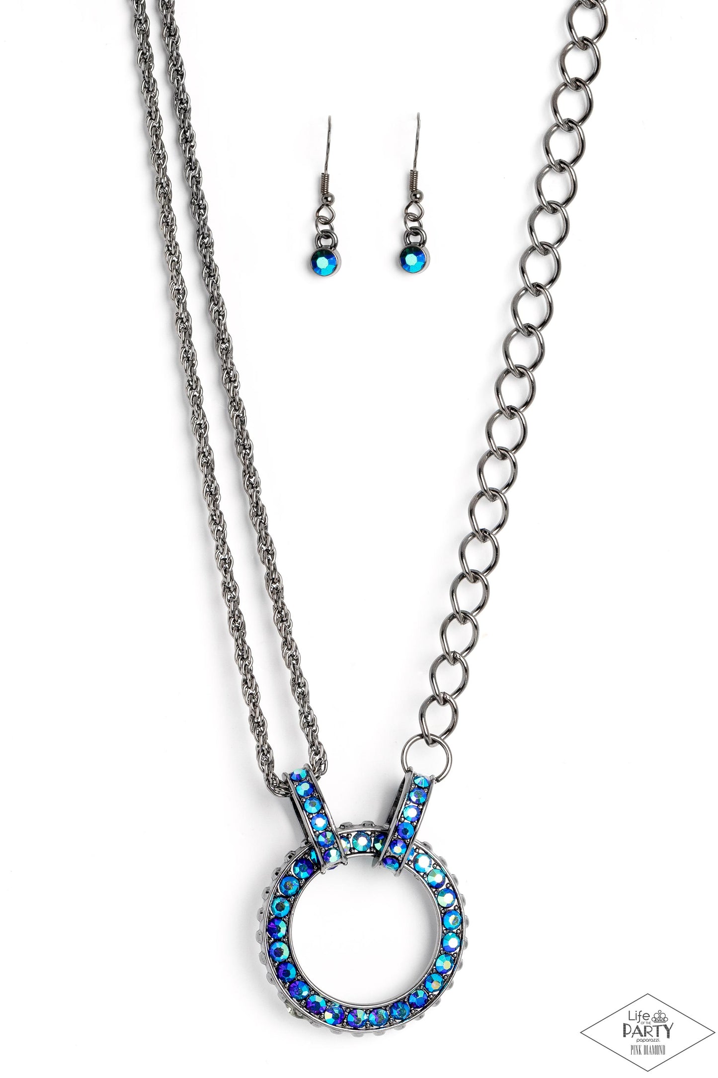 Paparazzi Necklace Razzle Dazzle - Blue