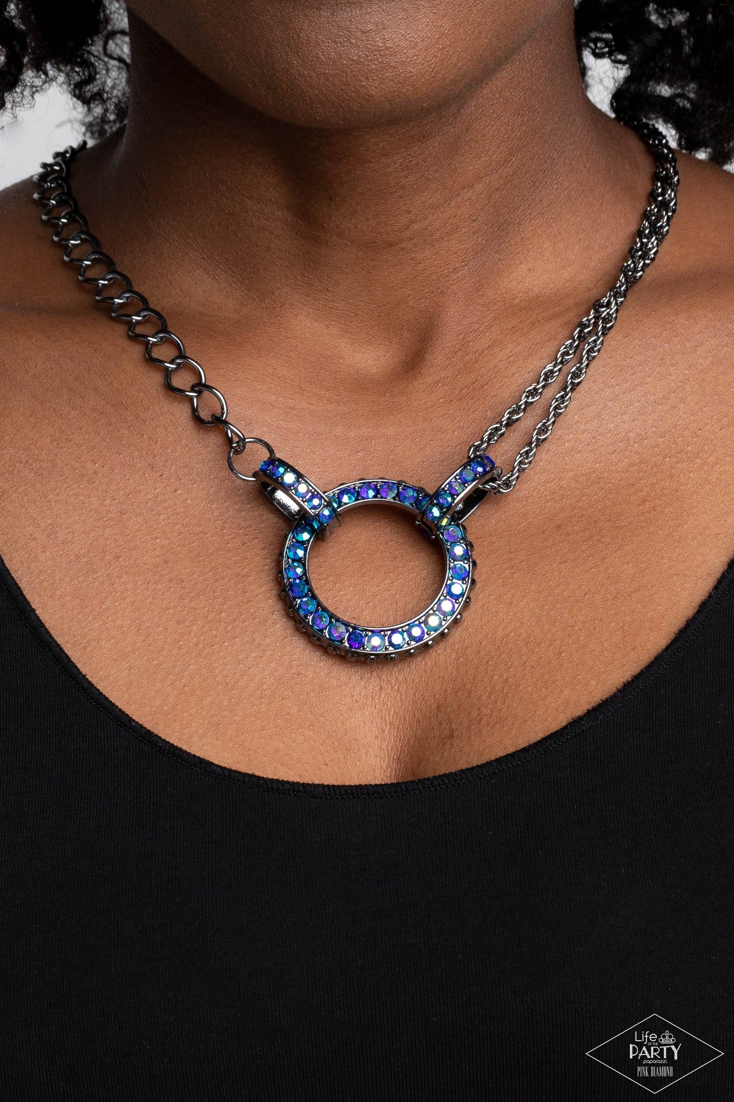 Paparazzi Necklace Razzle Dazzle - Blue