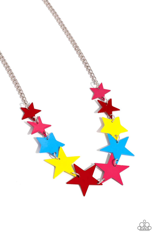 Paparazzi Necklace Starstruck Season - Red
