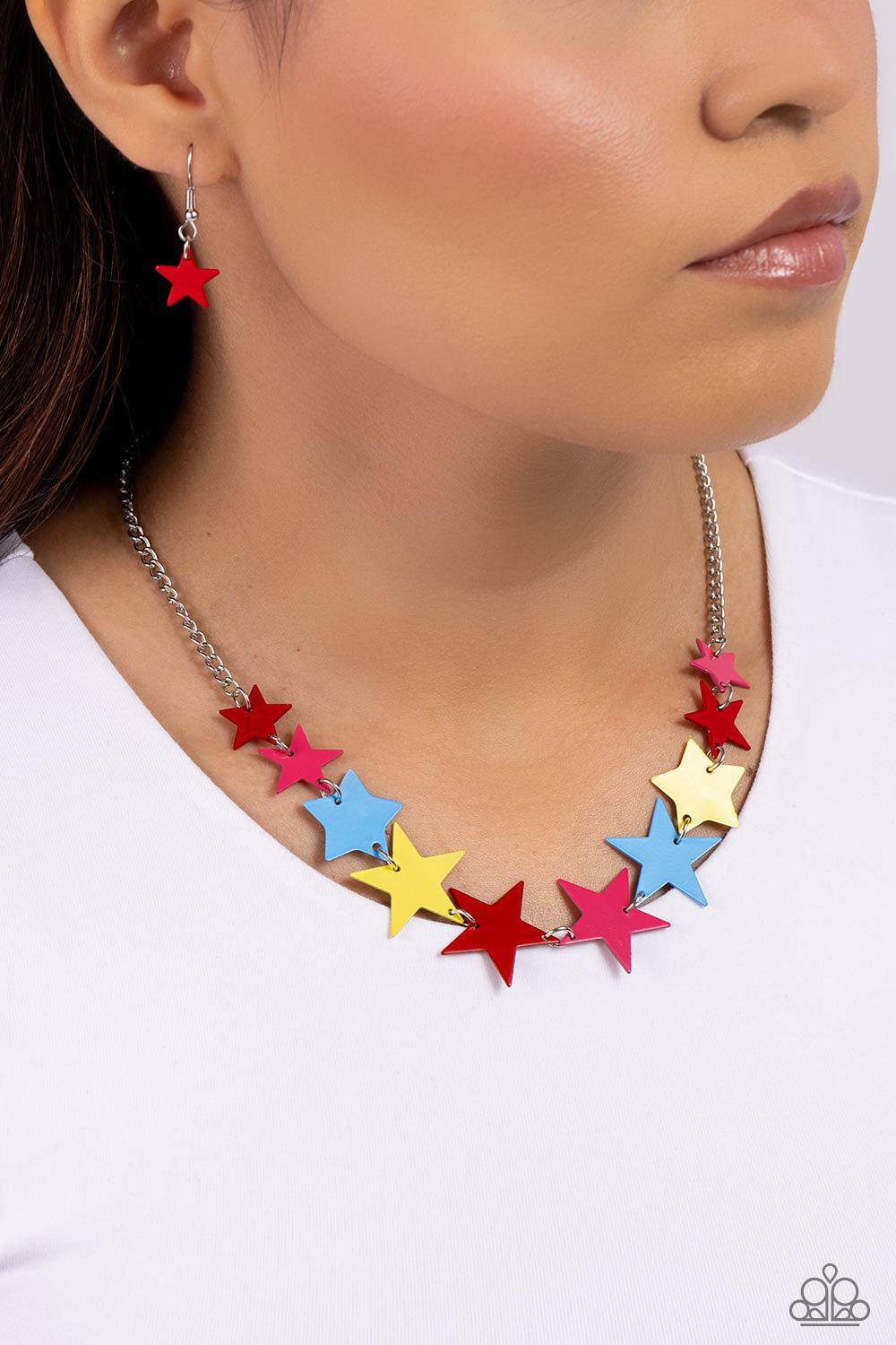 Paparazzi Necklace Starstruck Season - Red